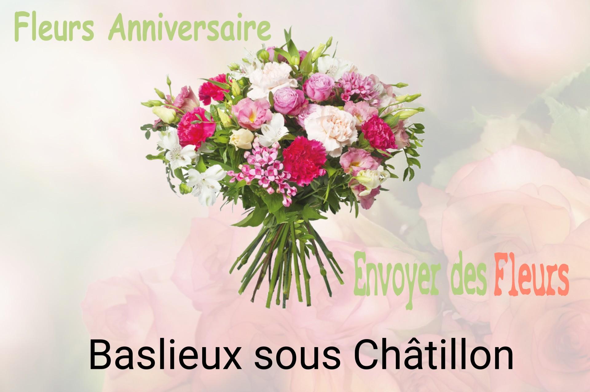 Bouquet de fleurs d’anniversaire livré à Baslieux-sous-Châtillon