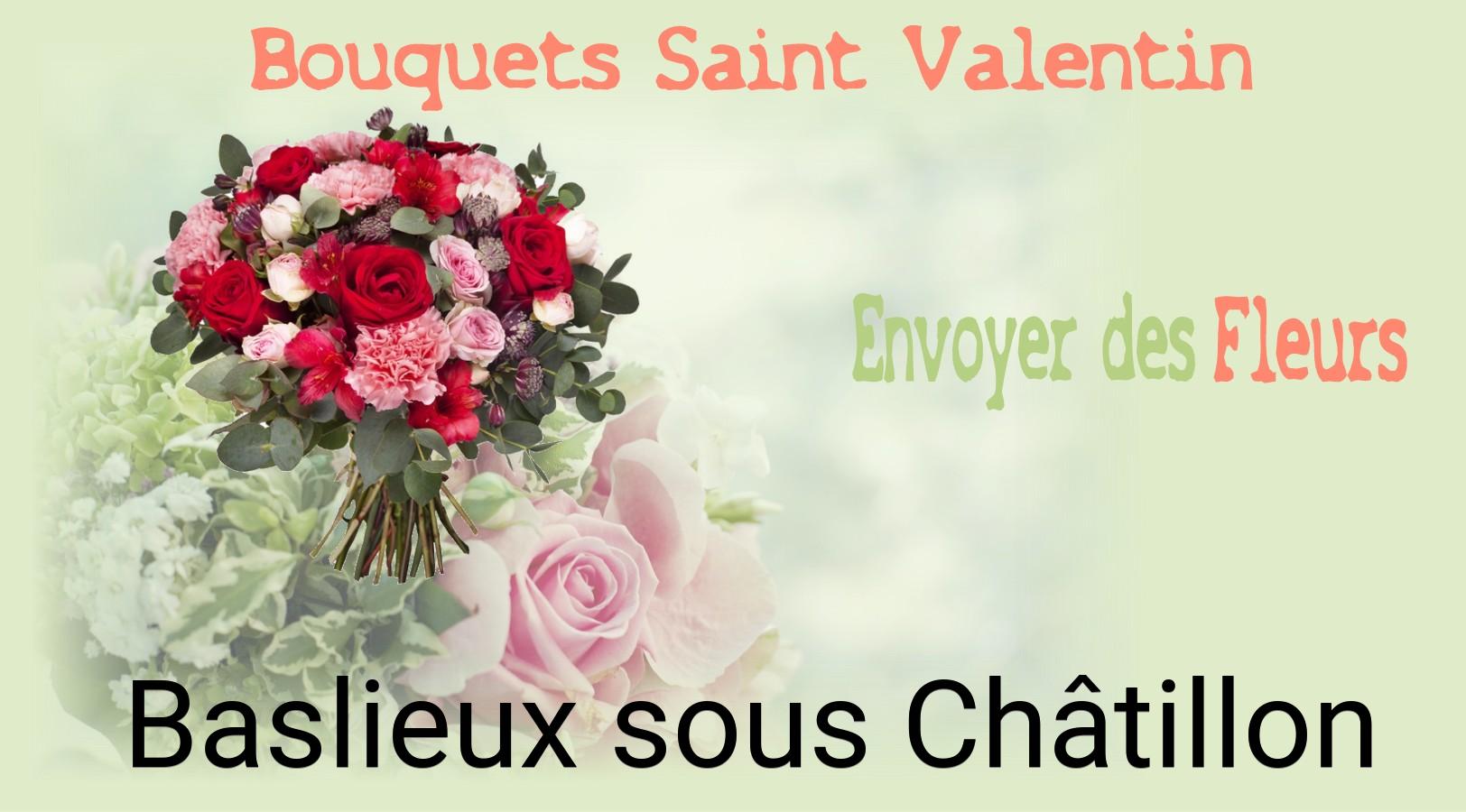 Roses de Saint-Valentin livrées à Baslieux-sous-Châtillon